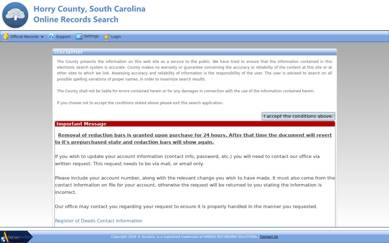 Carolina Forest residents directory Horry Acclaim name search